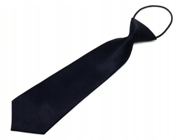 Krawat chłopięcy – czarny